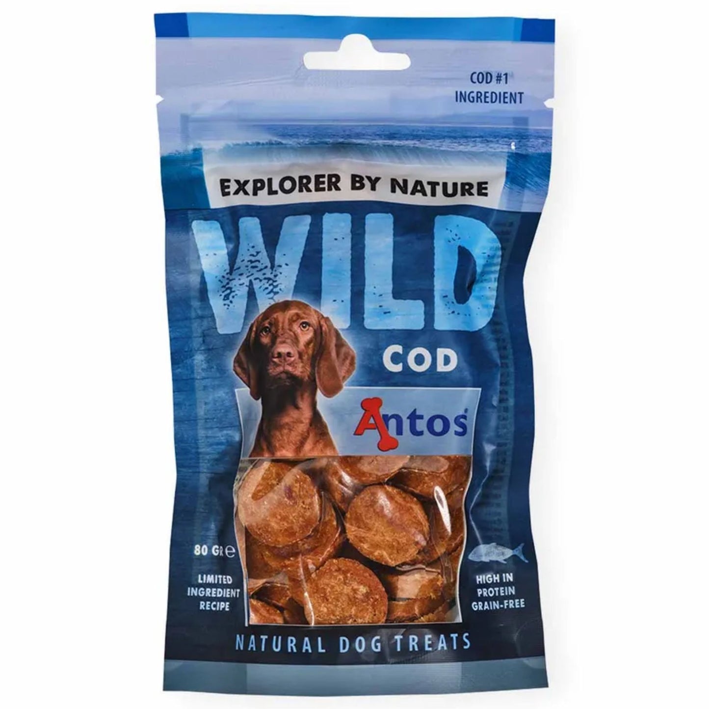 Antos Wild godbidder -flere varianter 85g