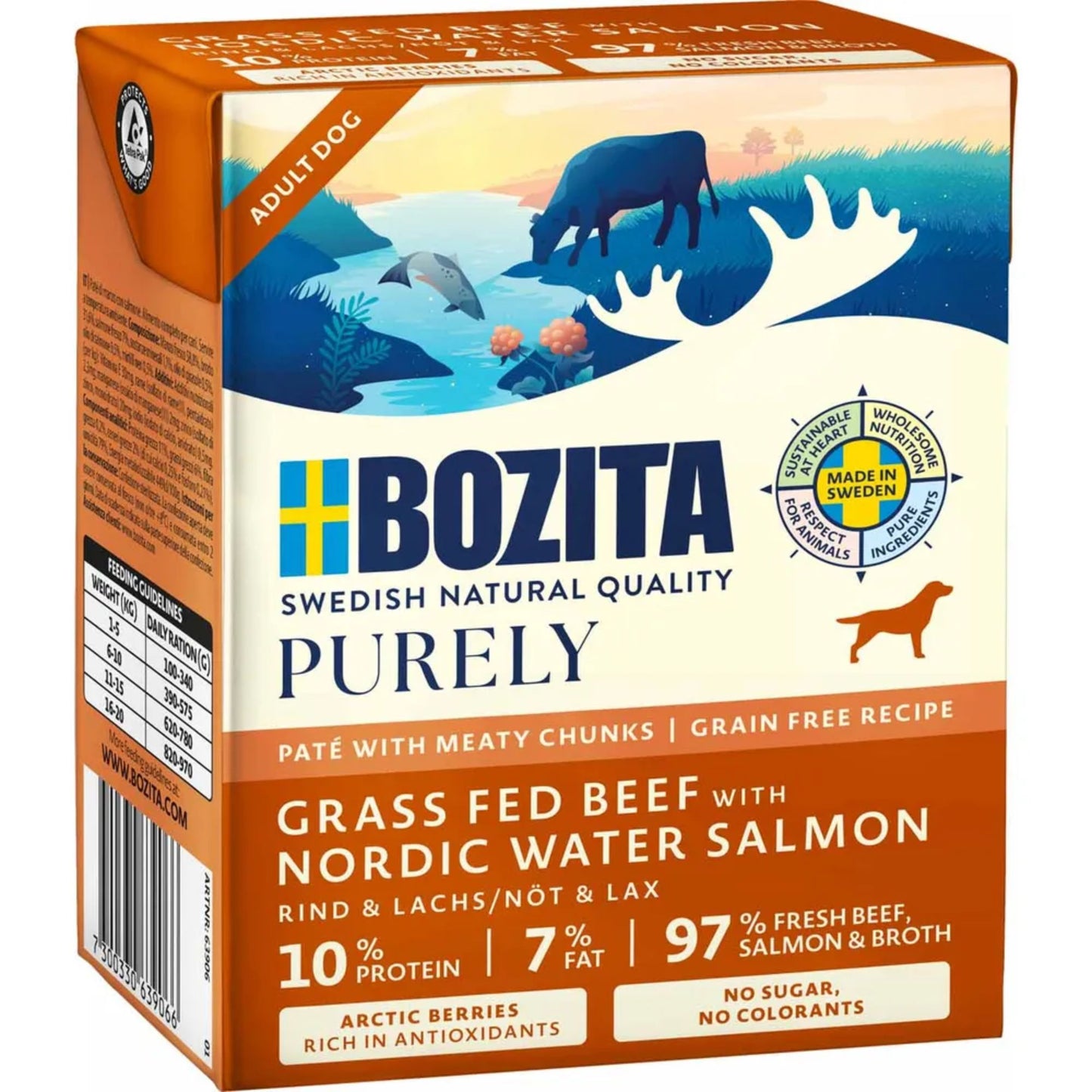 Bozita Dog Purely Paté - Flere Varianter
