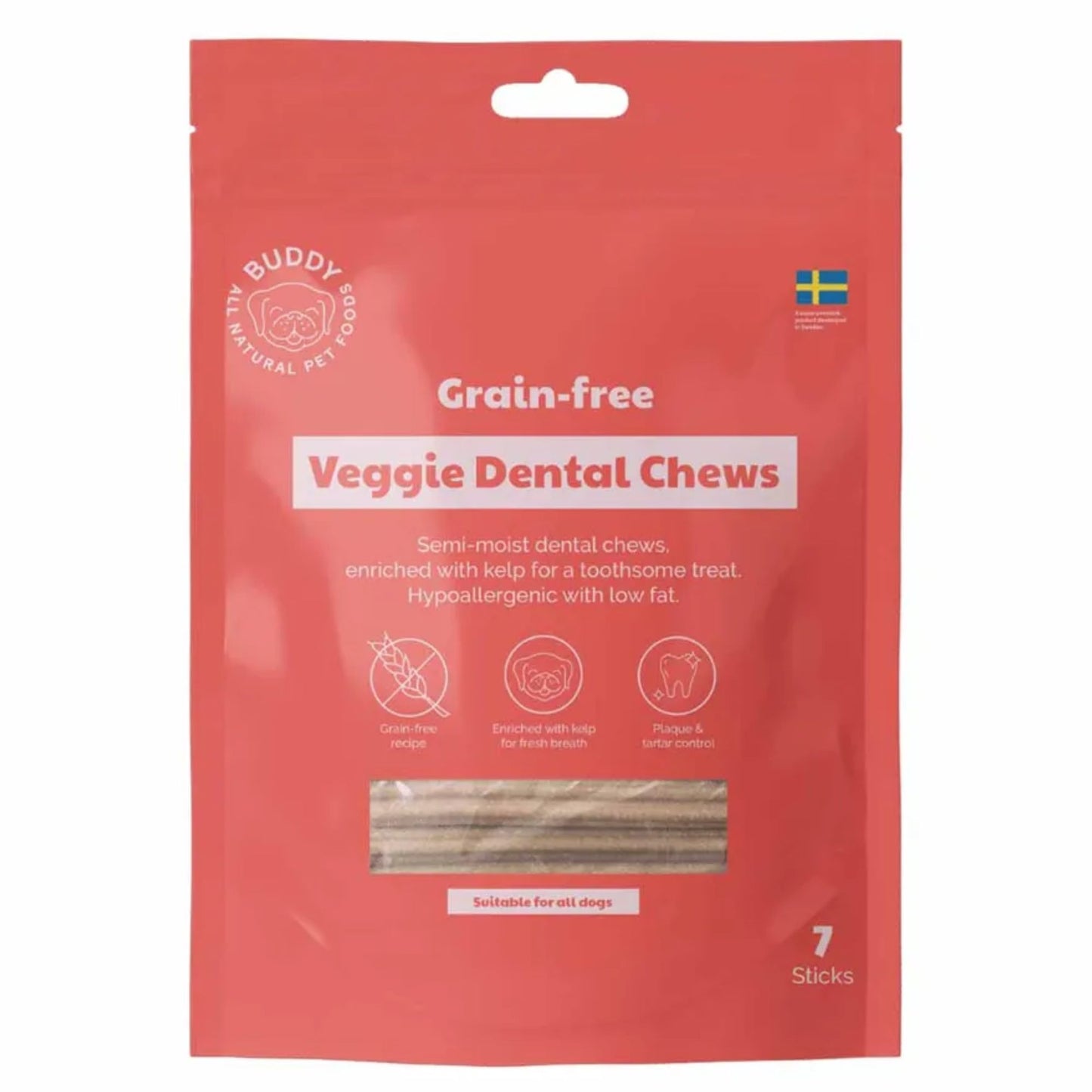 Buddy Dental Chews – Flere Varianter - 250g
