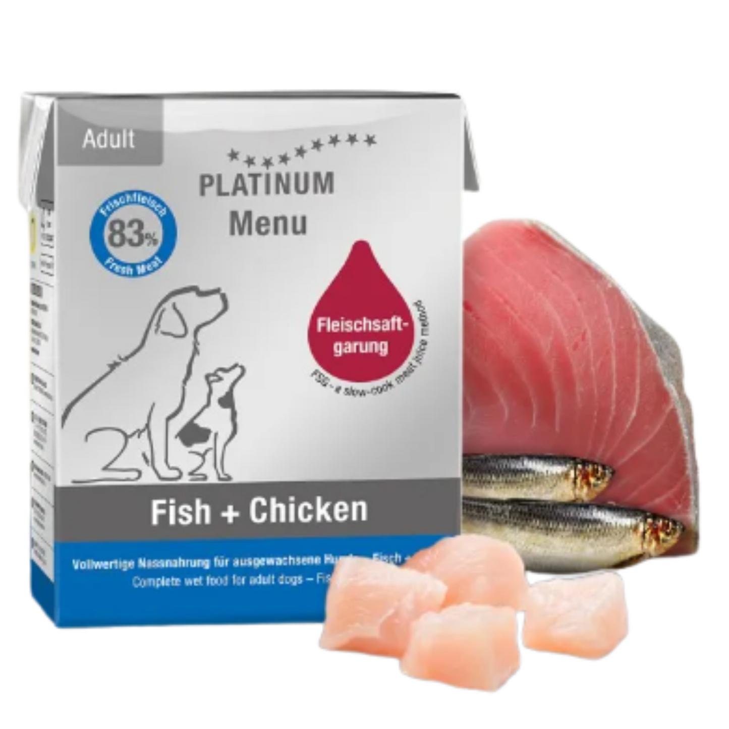 Platinum - Vådfoder Fisk + kylling 390g