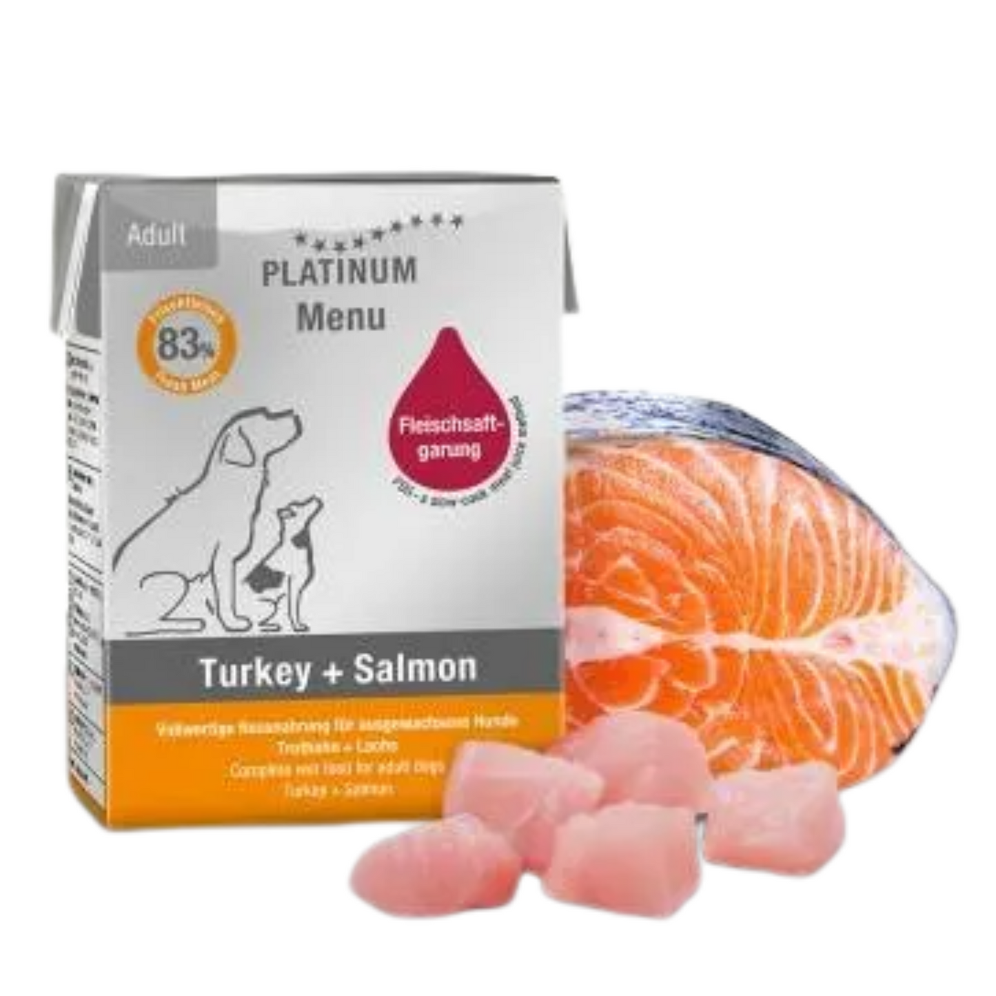 Platinum - Vådfoder Kalkun + laks 185g
