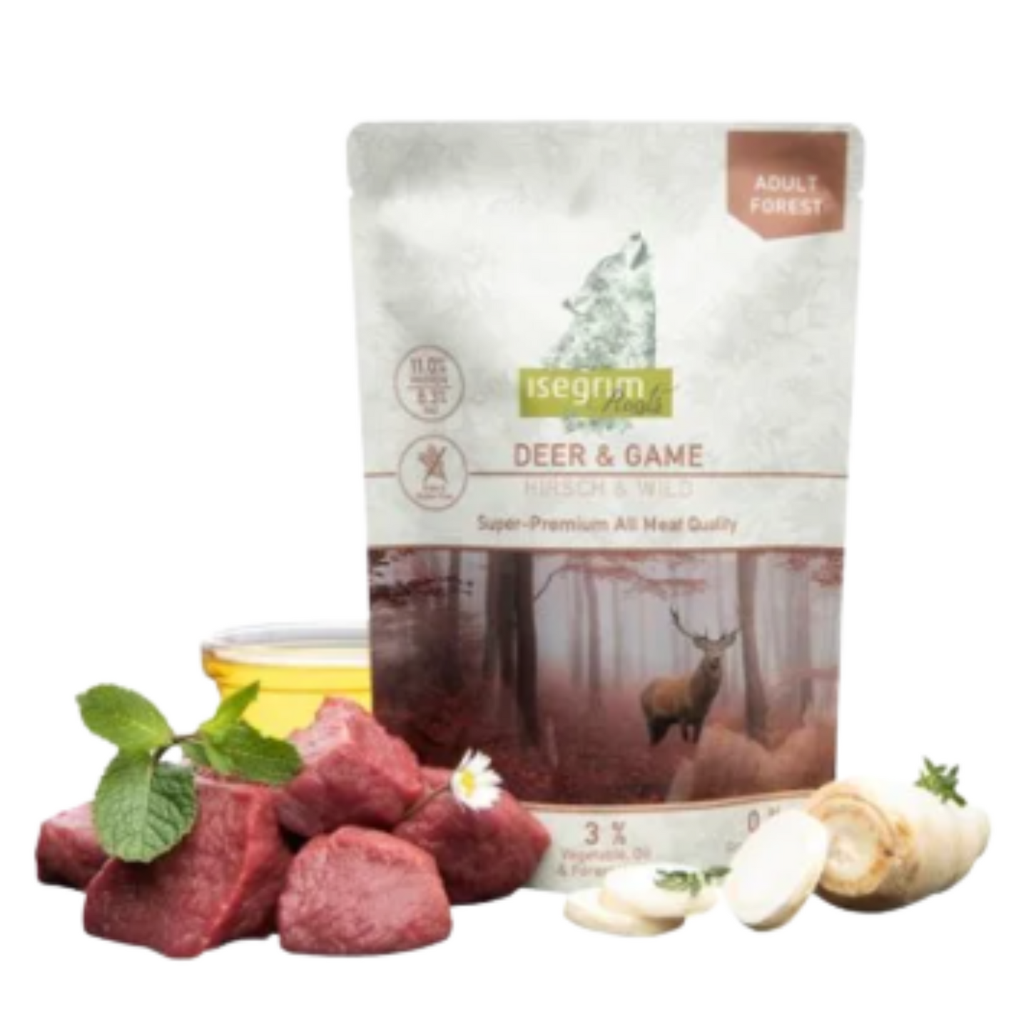 Isegrim - Hjort og vildt 410g