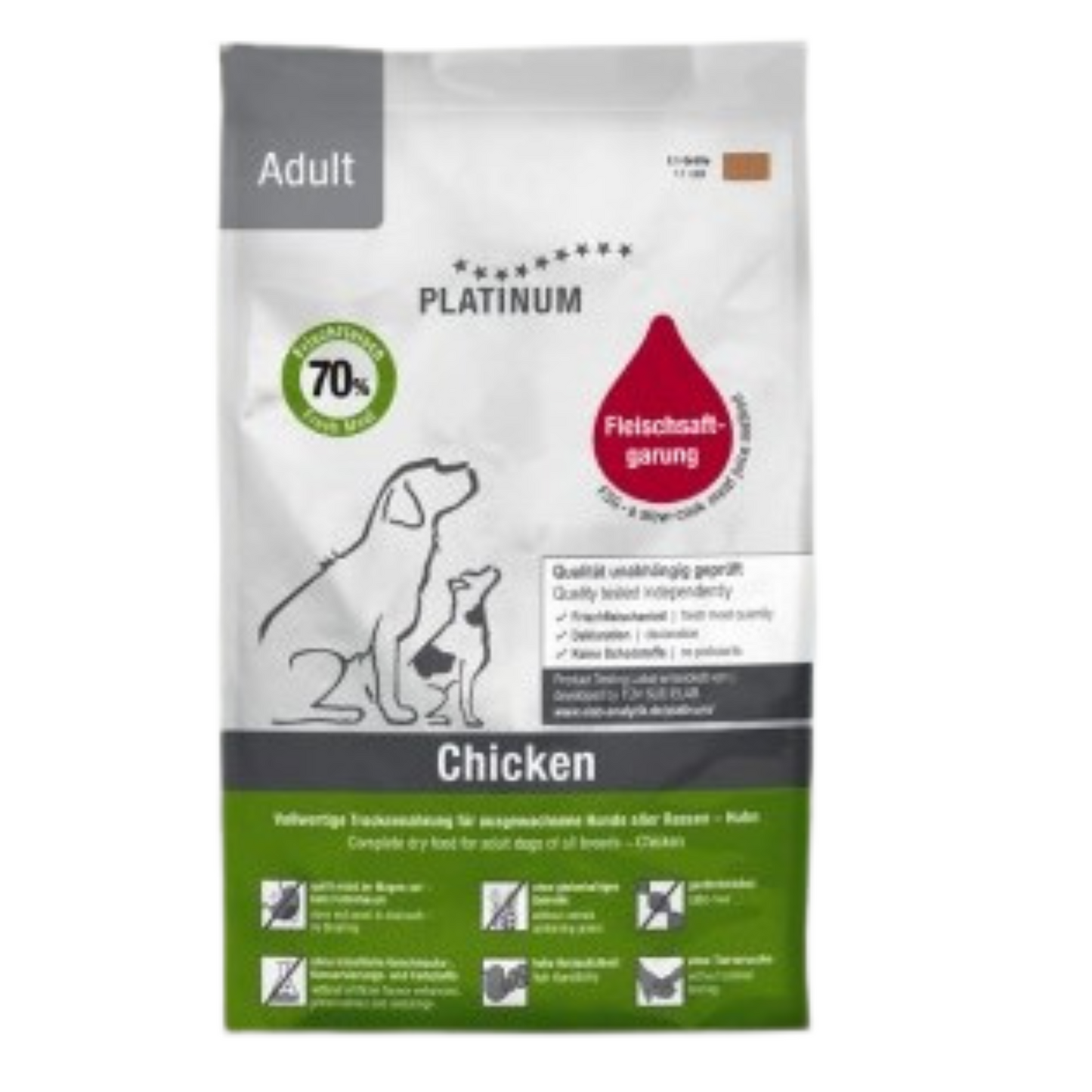 Platinum - Voksen Kylling 1,5kg