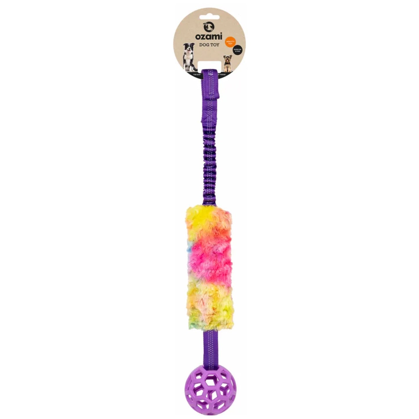 Ozami Play-n-Tug Unicorn med Bold 65 cm