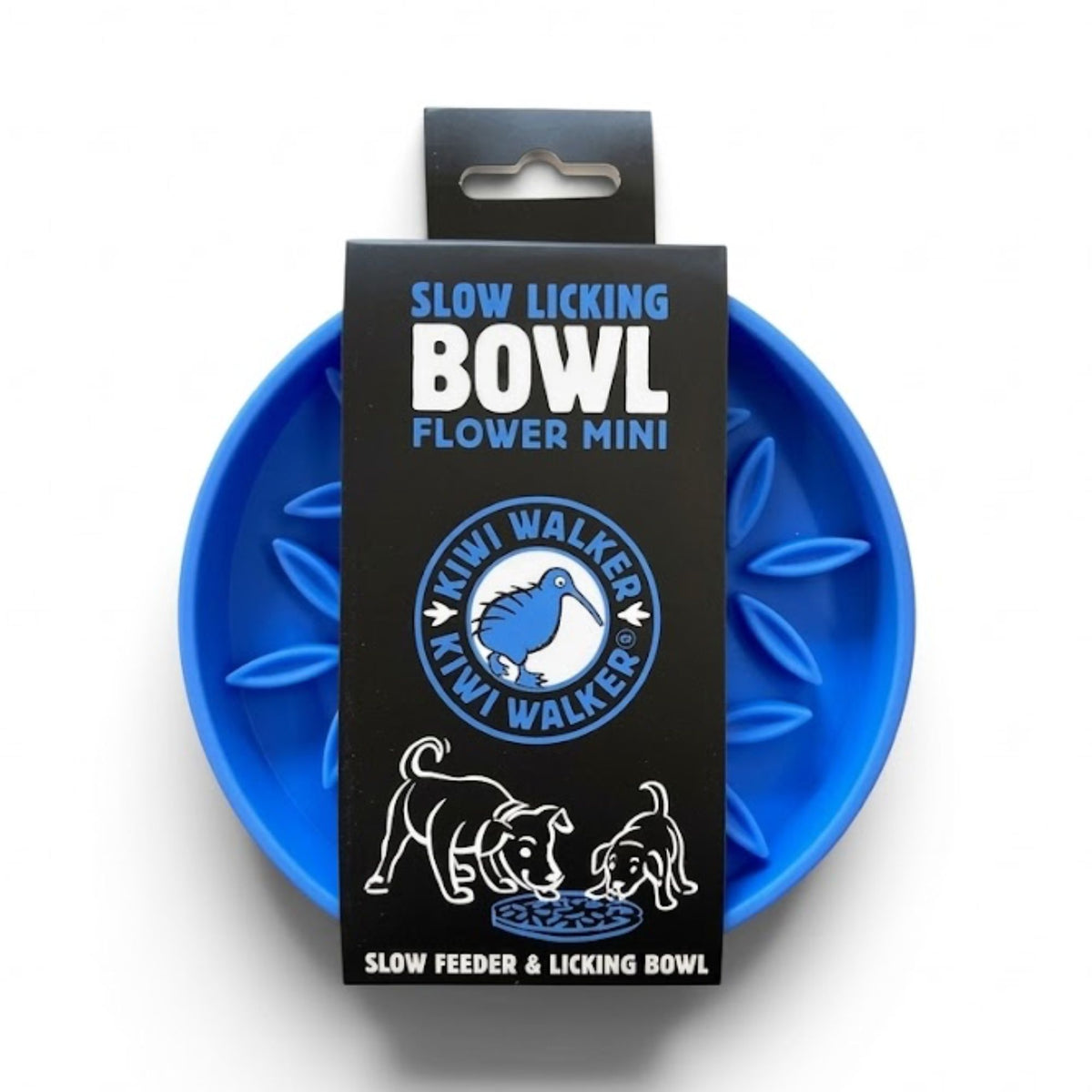 Kiwi Walker Lick Mat Flower/Paw Mini - Flere farver