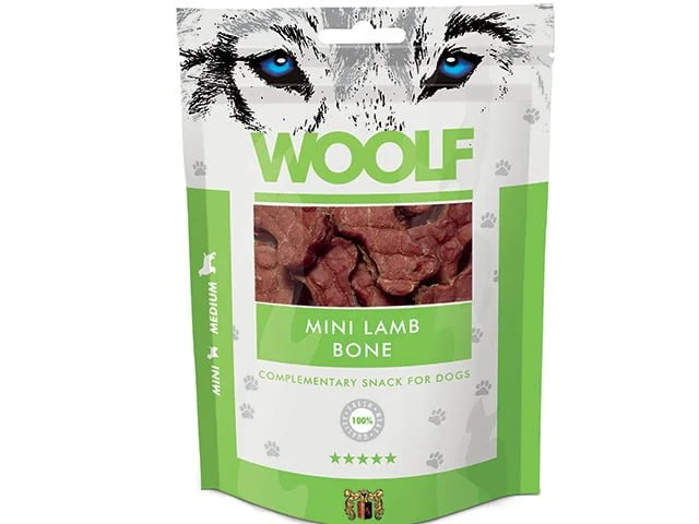Woolf kødben med lam 100g