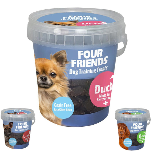 Four friends training treats - flere varianter - 400g