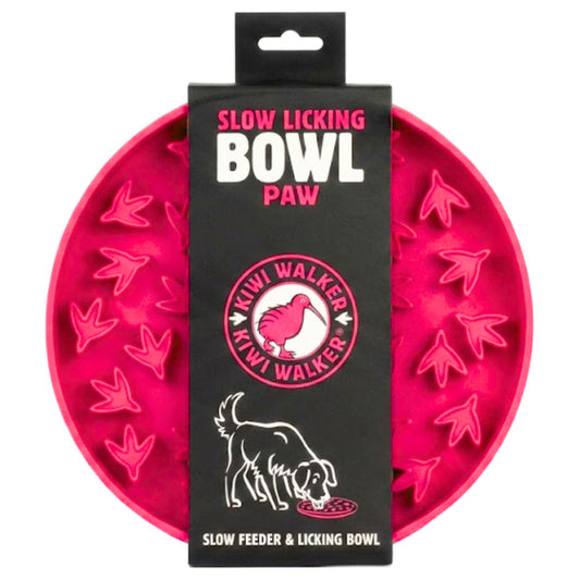 Kiwi Walker Lick Mat Flower/Paw Maxi - Flere Farver