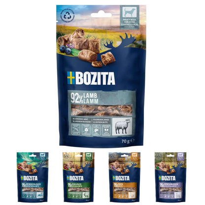 Bozita Godbidder - flere varianter - 70g