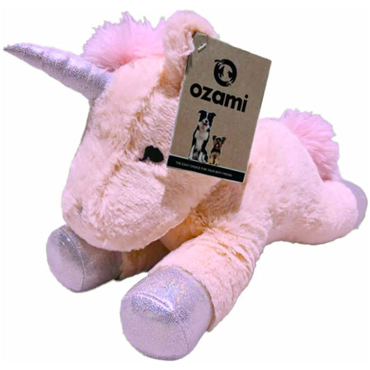 Ozami Pink Unicorn Hundelegetøj 30 cm