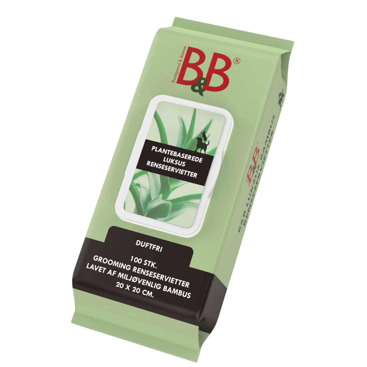 B&B Bambus Renseservietter - 100stk