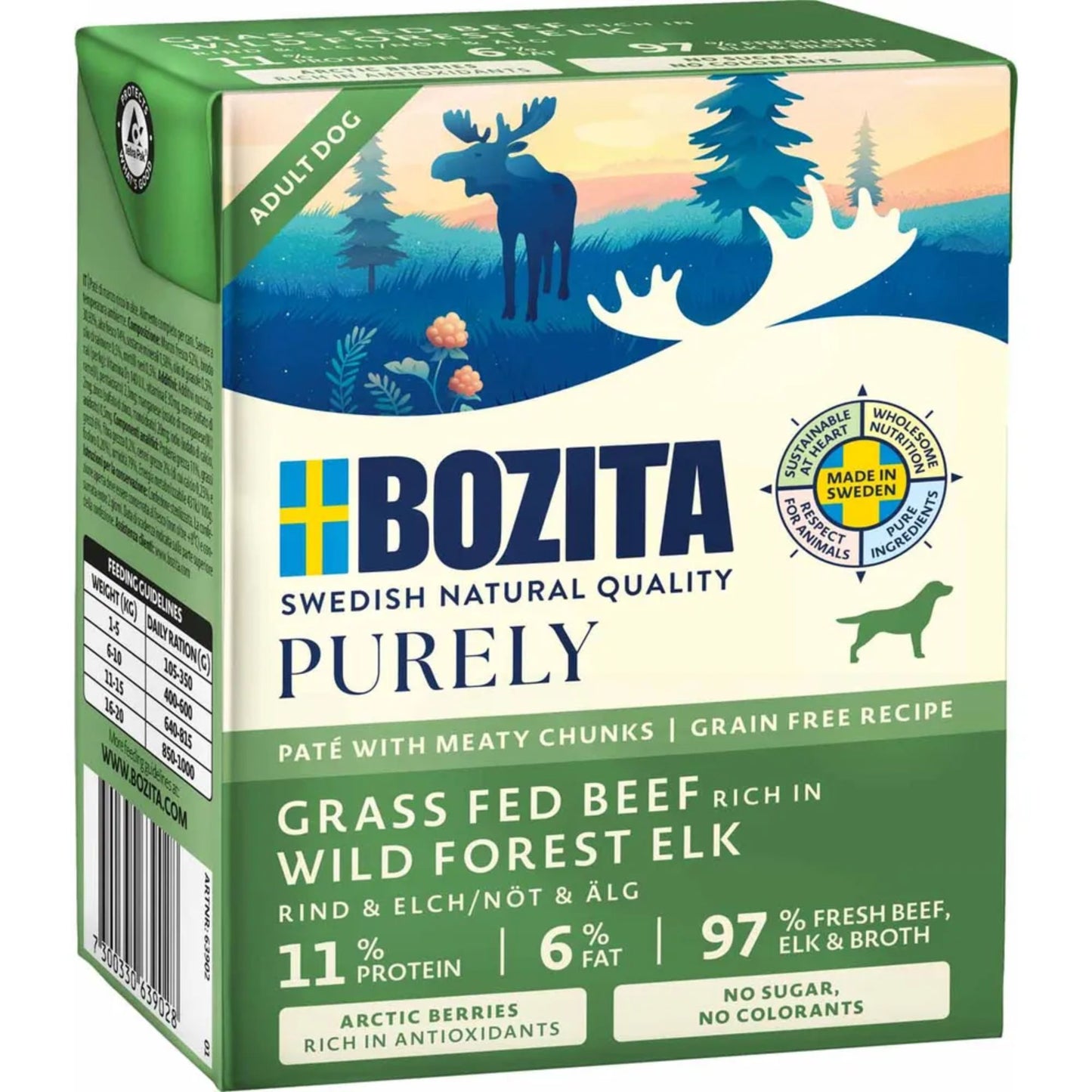Bozita Dog Purely Paté - Flere Varianter