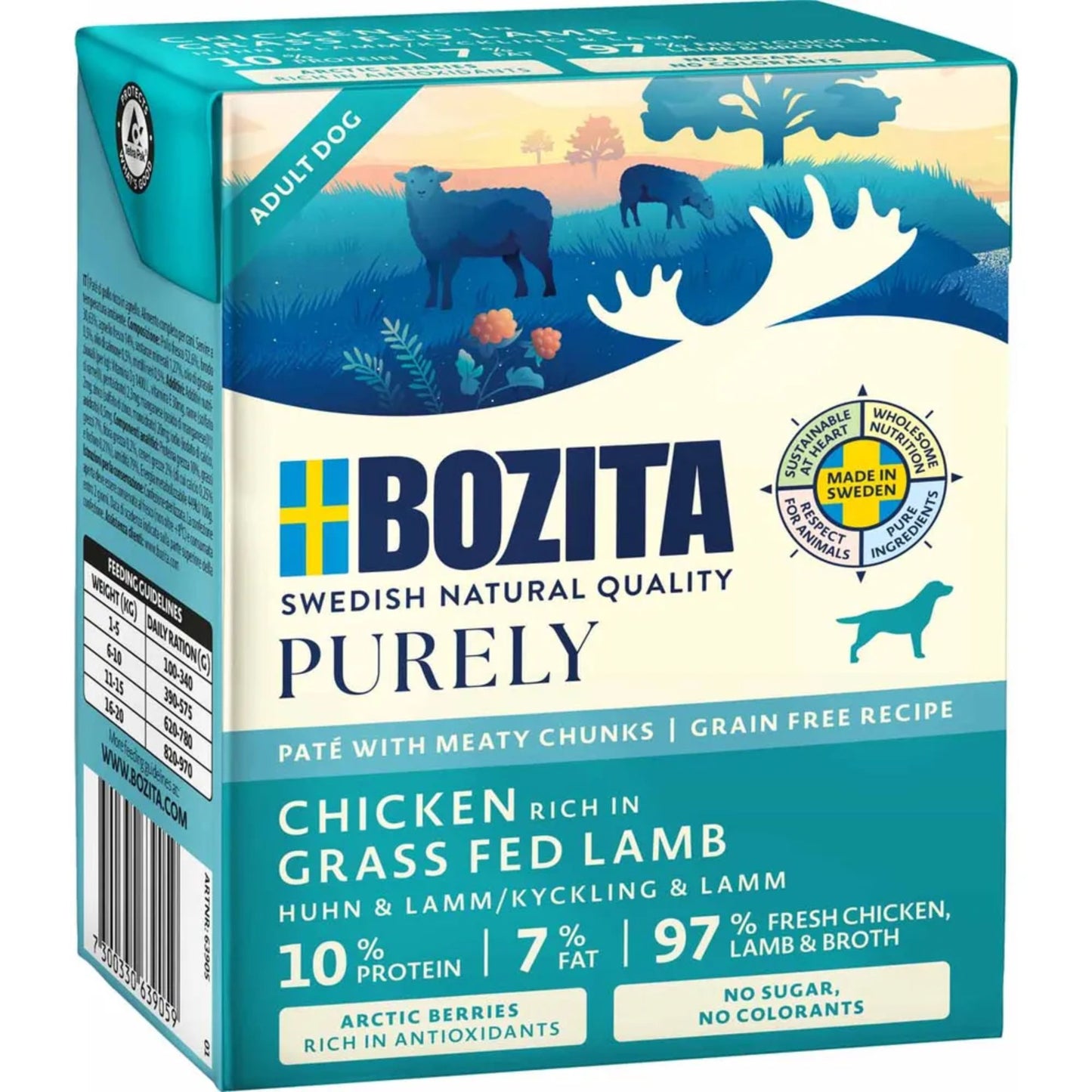 Bozita Dog Purely Paté - Flere Varianter