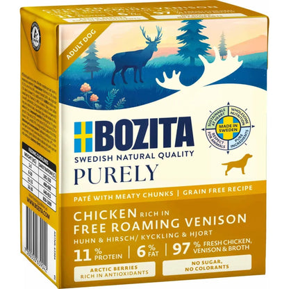 Bozita Dog Purely Paté - Flere Varianter