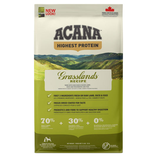 Acana - Grasslands - Flere Varianter