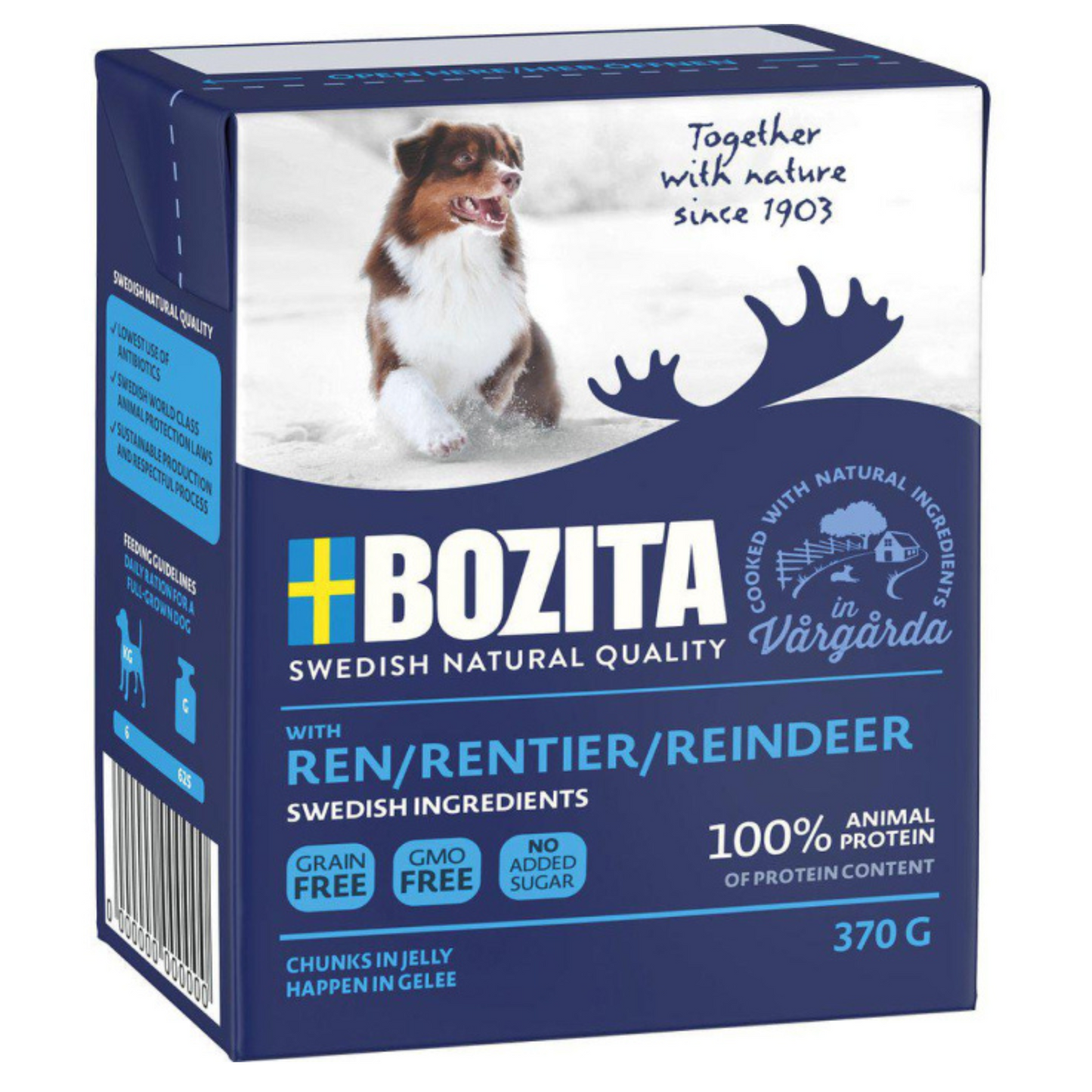 Bozita - Vådfoder Rensdyr 370g