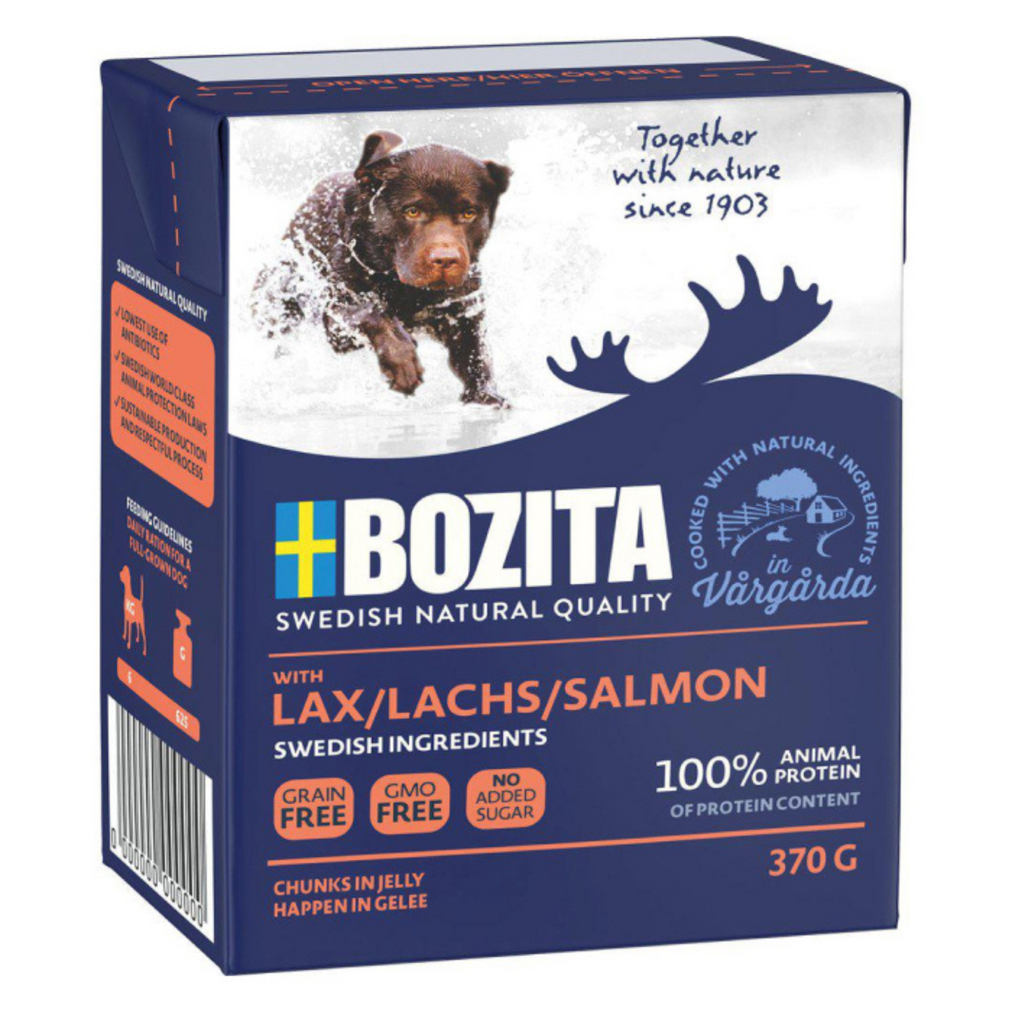 Bozita - Vådfoder Laks 370g