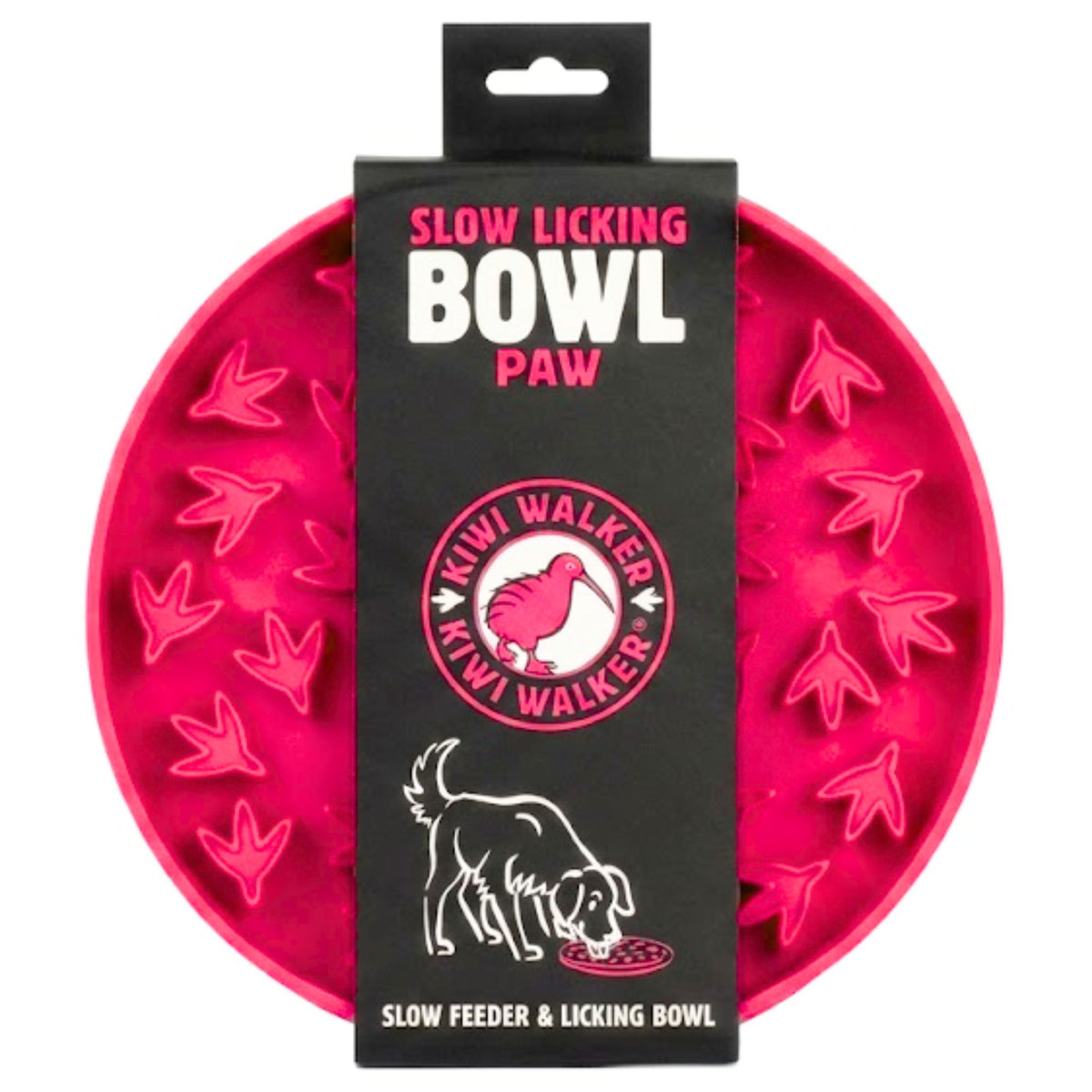 Kiwi Walker Lick Mat Flower/Paw Maxi - Flere Farver