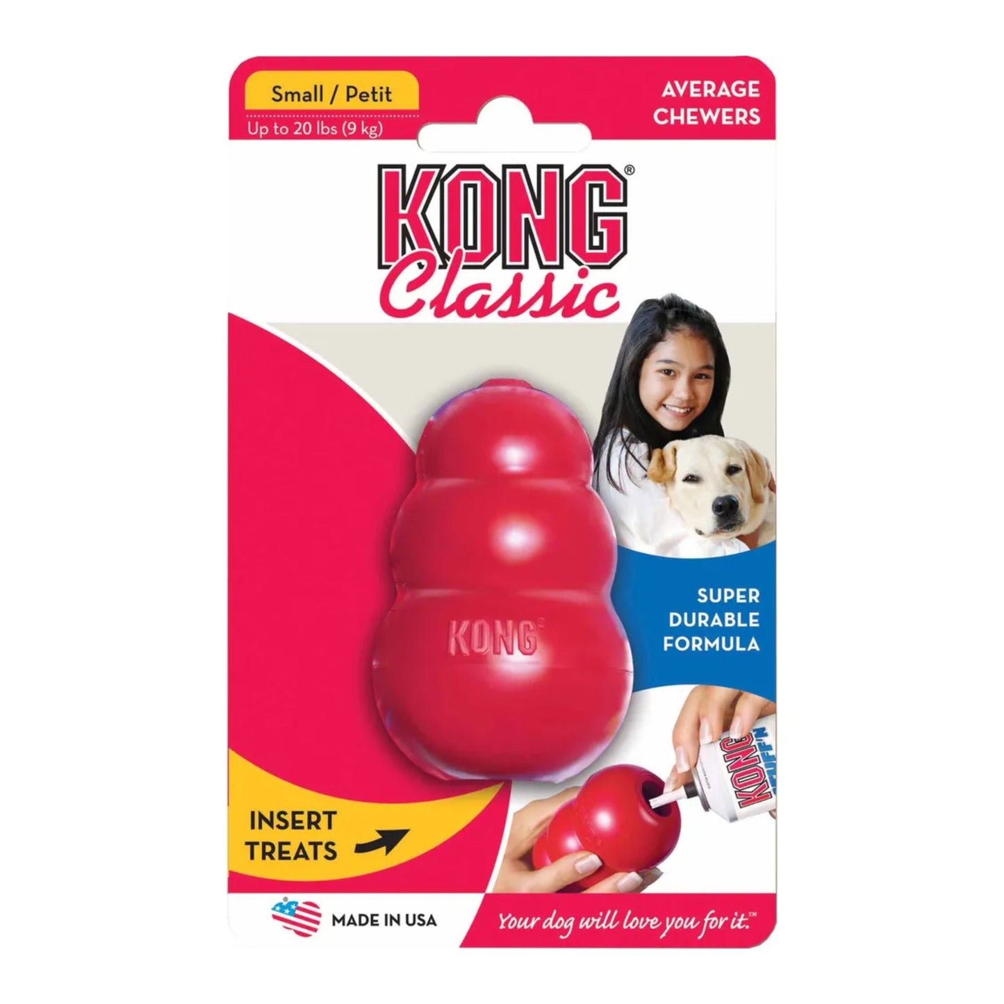KONG Classic Rød – Flere Størrelser