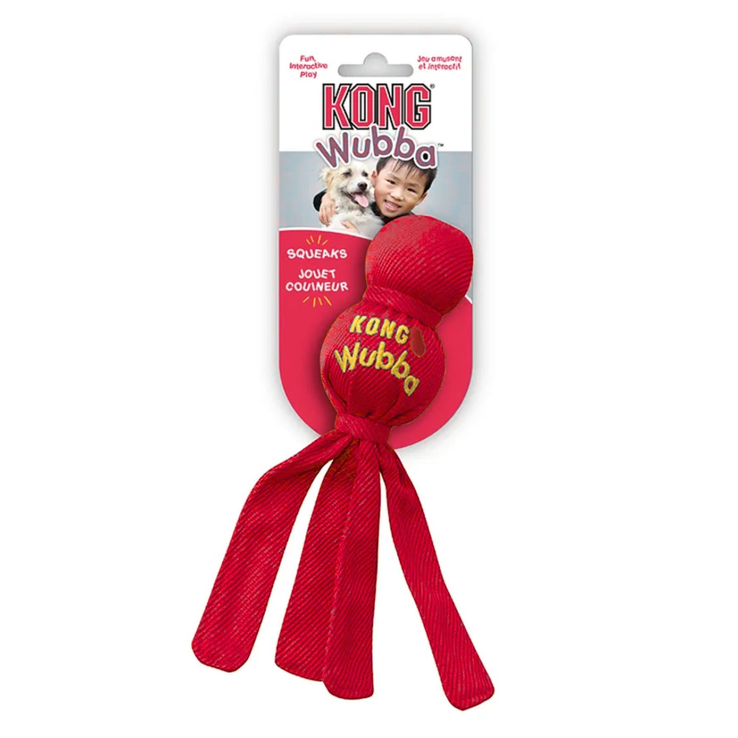 KONG Wubba – Assorterede farver