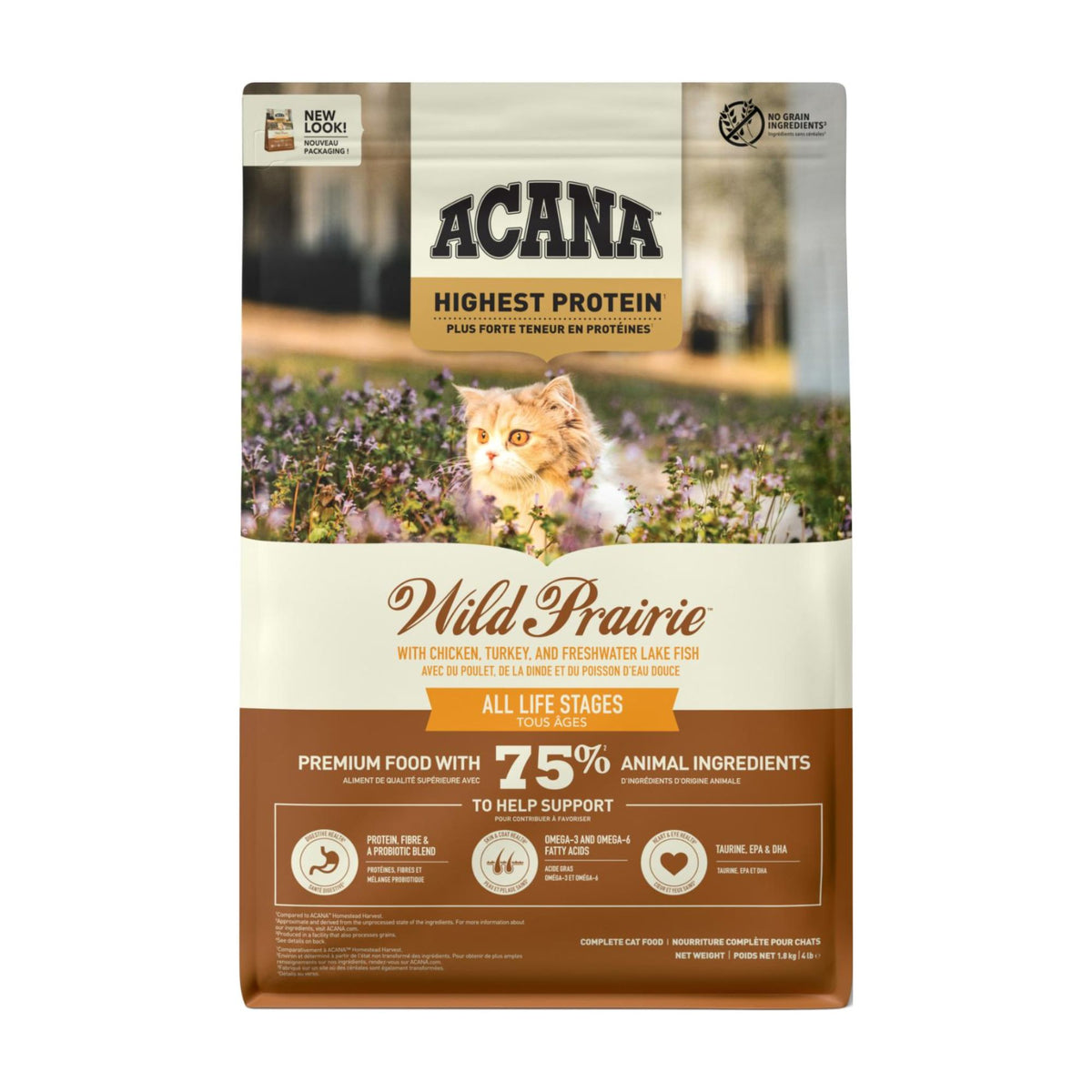 Acana - Kat Wild Prairie - Flere Varianter